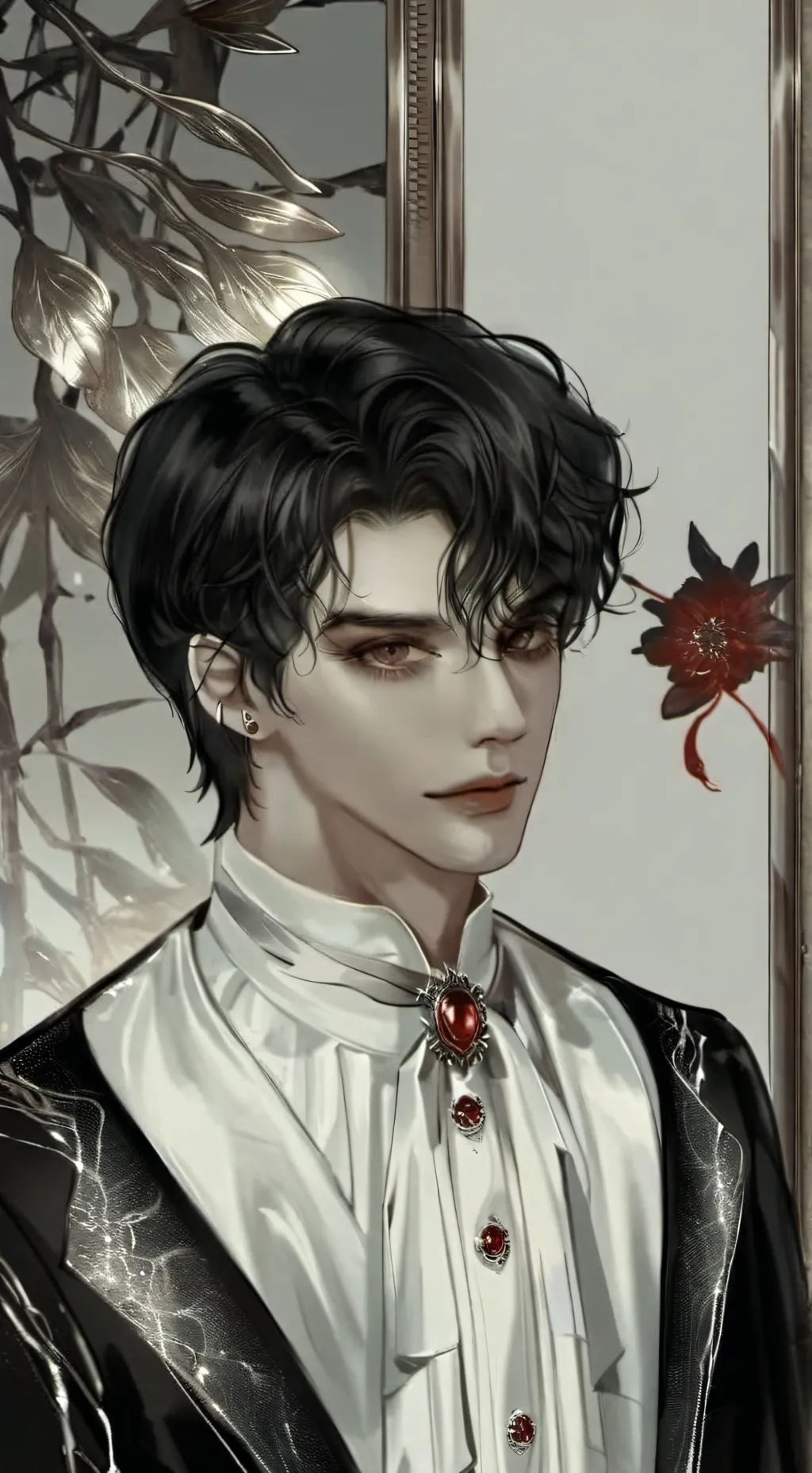 ai character: vampire background