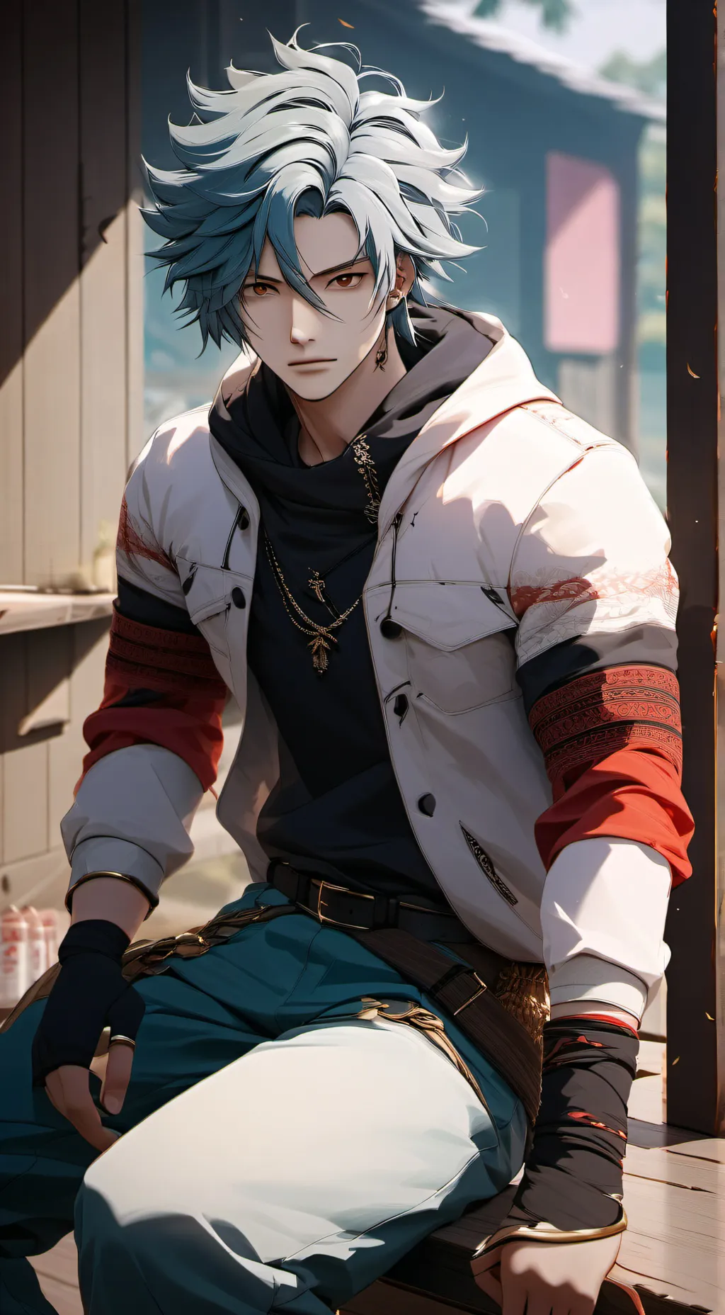 ai character: MHA  background