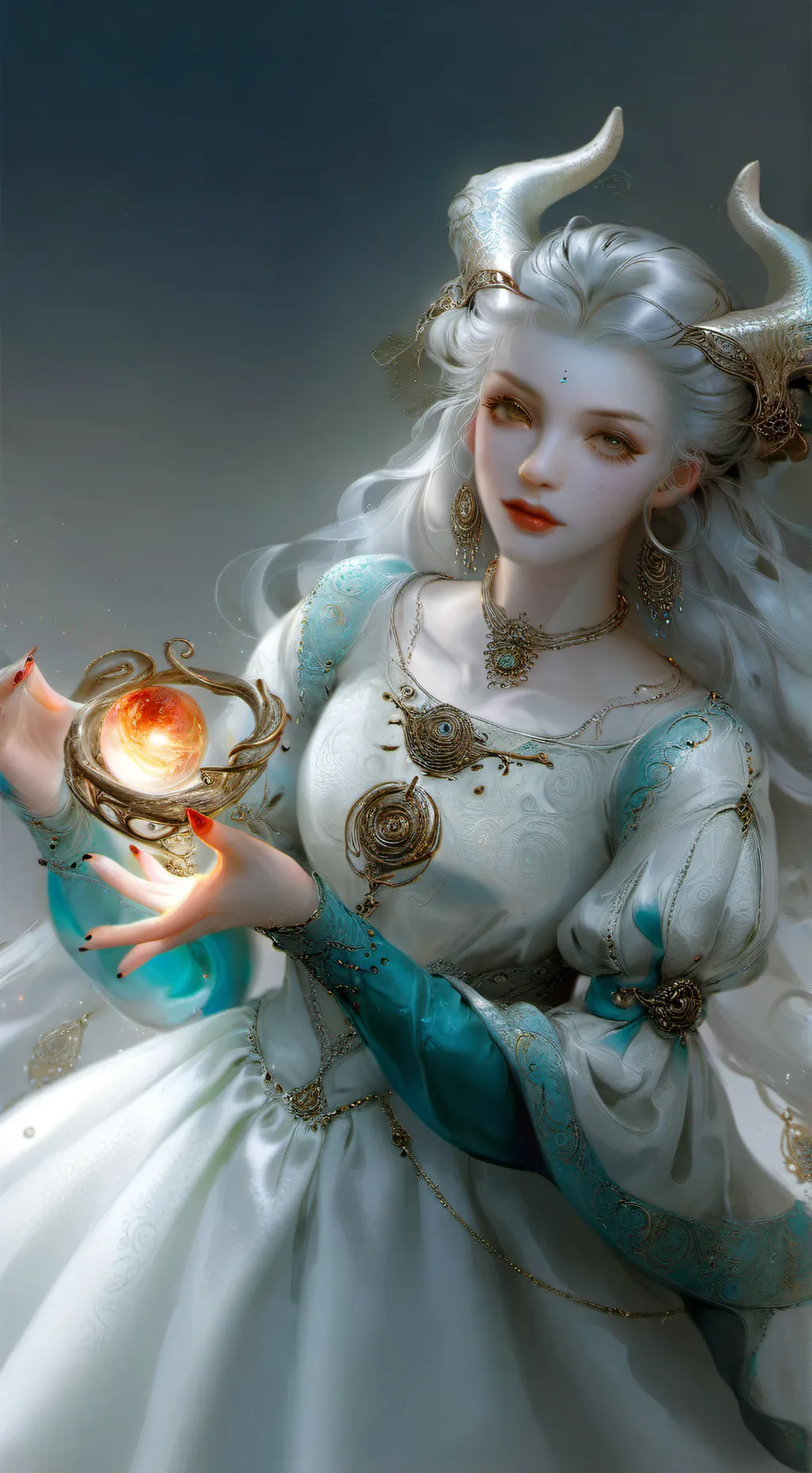 ai character: ember background