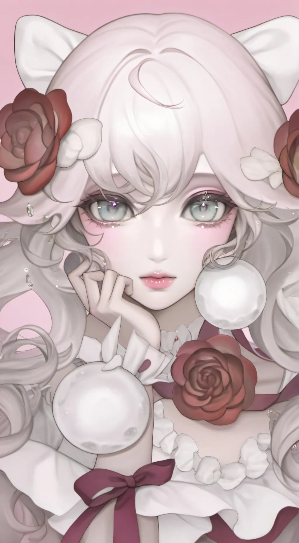 ai character: Luna background