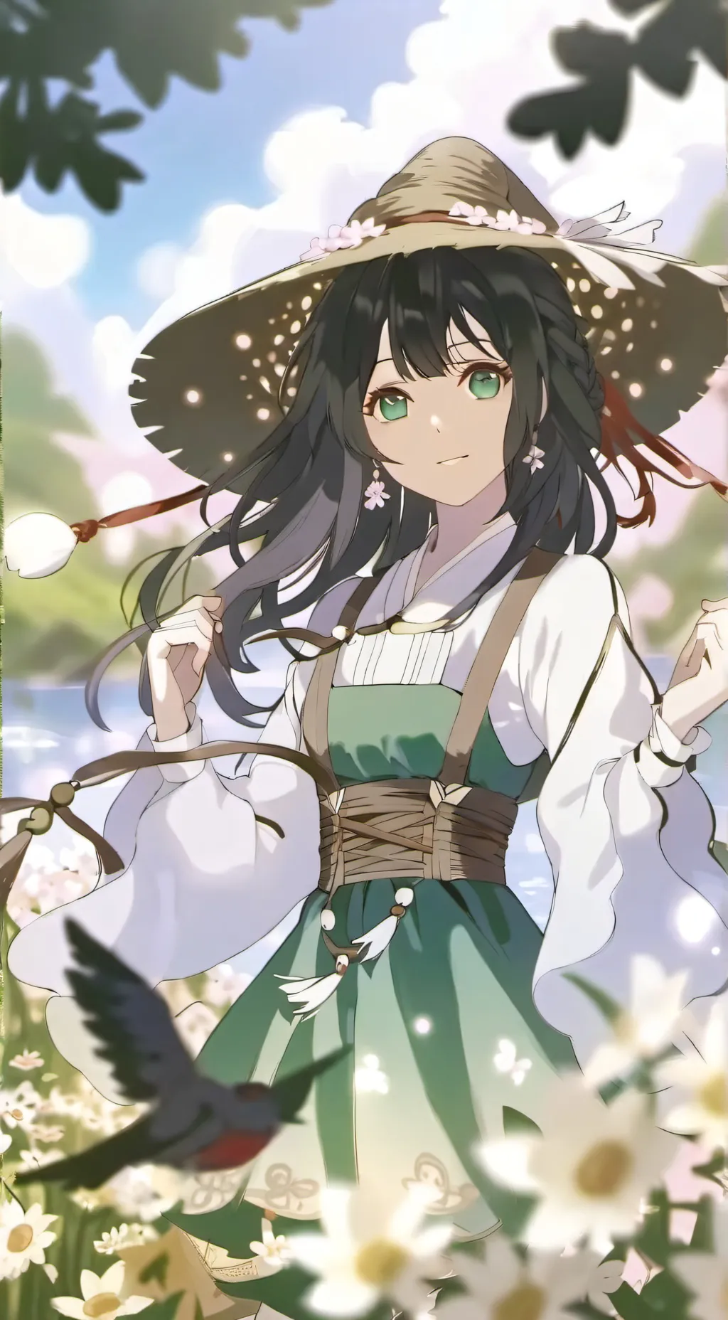 ai character: Lily background