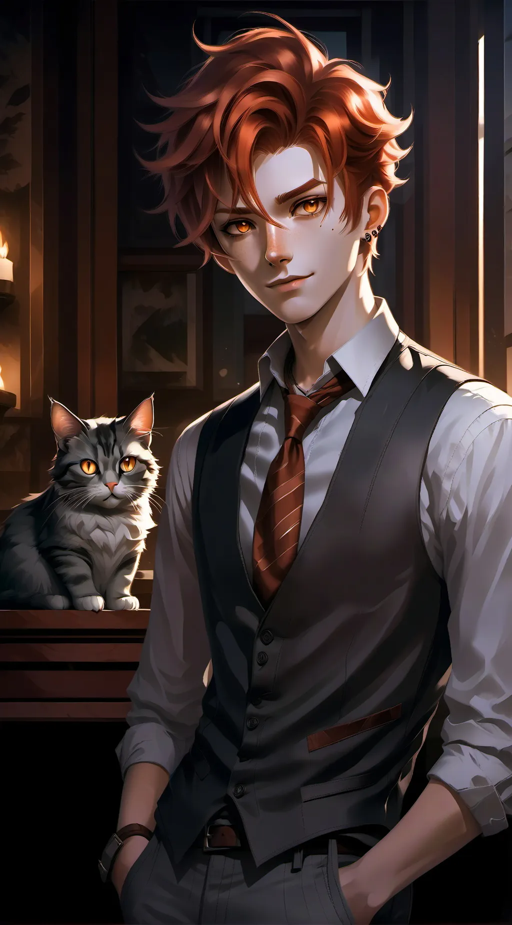 ai character: Evan Steve background