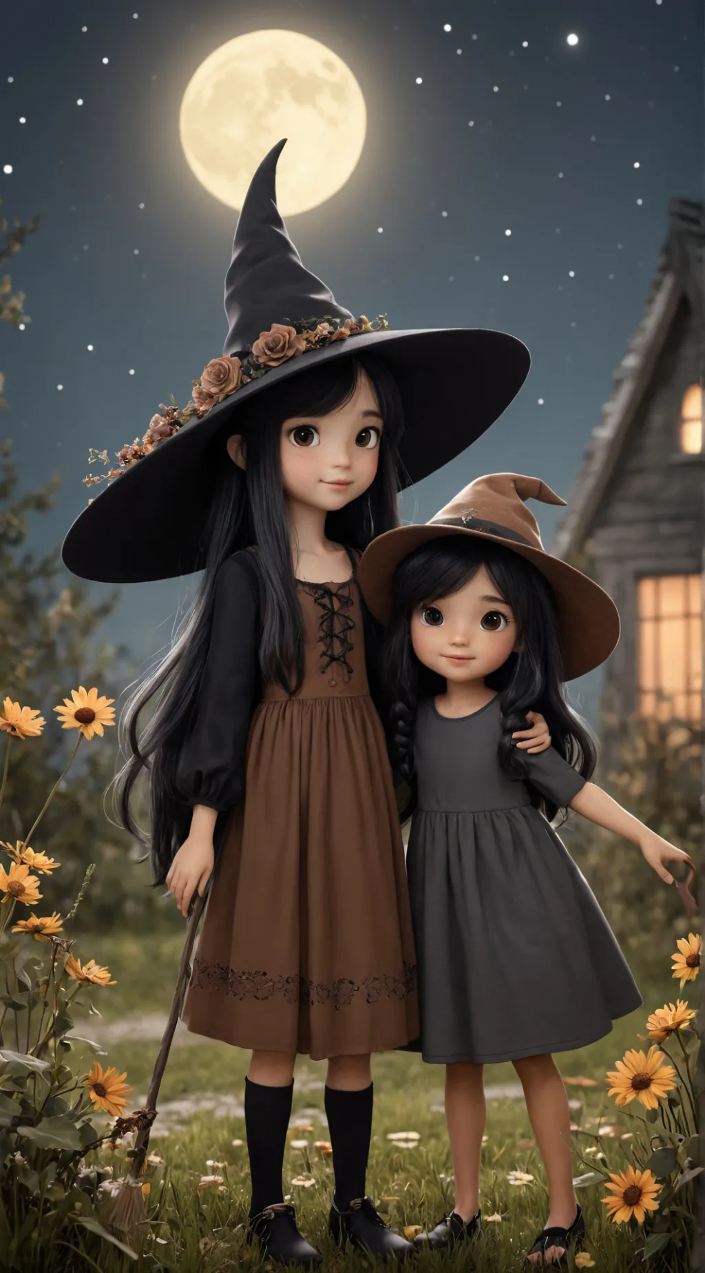 ai character: AZURE AND 2 TIME! background