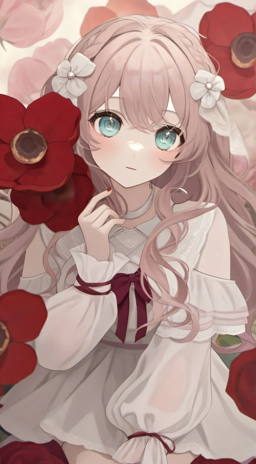 ai character: Вика background