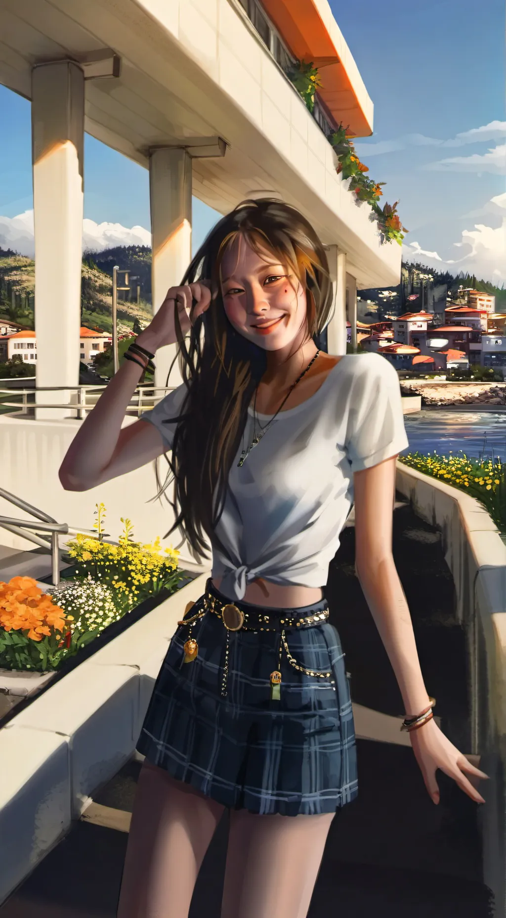 ai character: Eva background