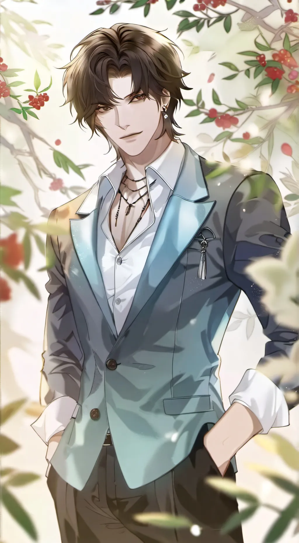 ai character: Damien background