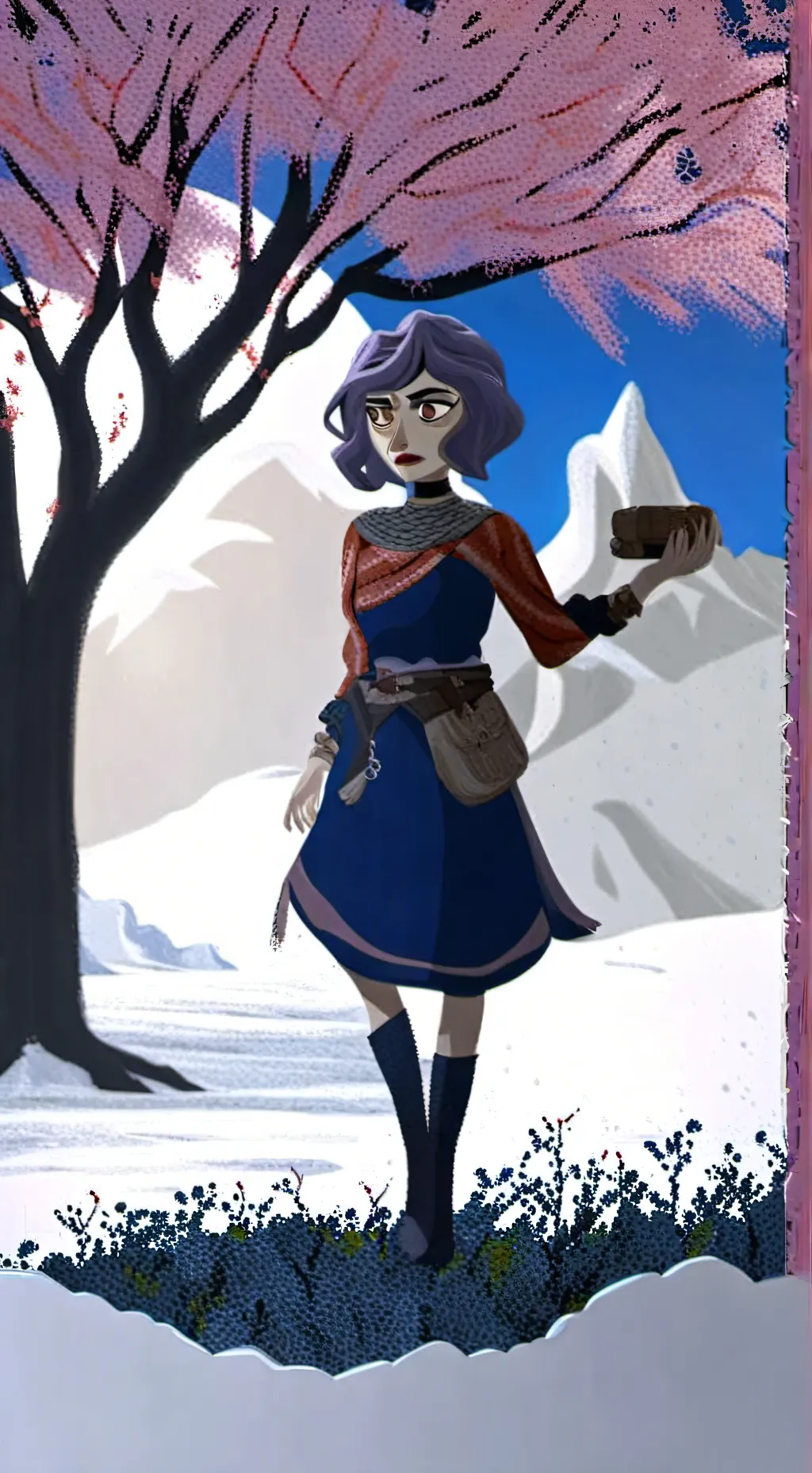 ai character: Cassandra  background