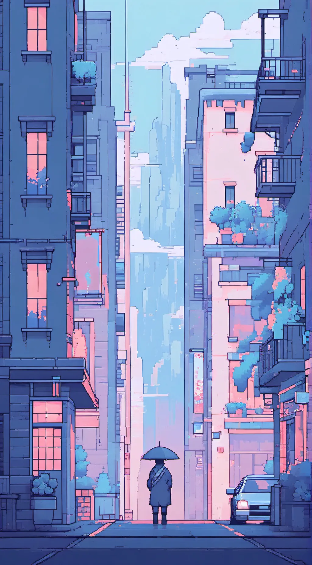 ai character: The Loud house background