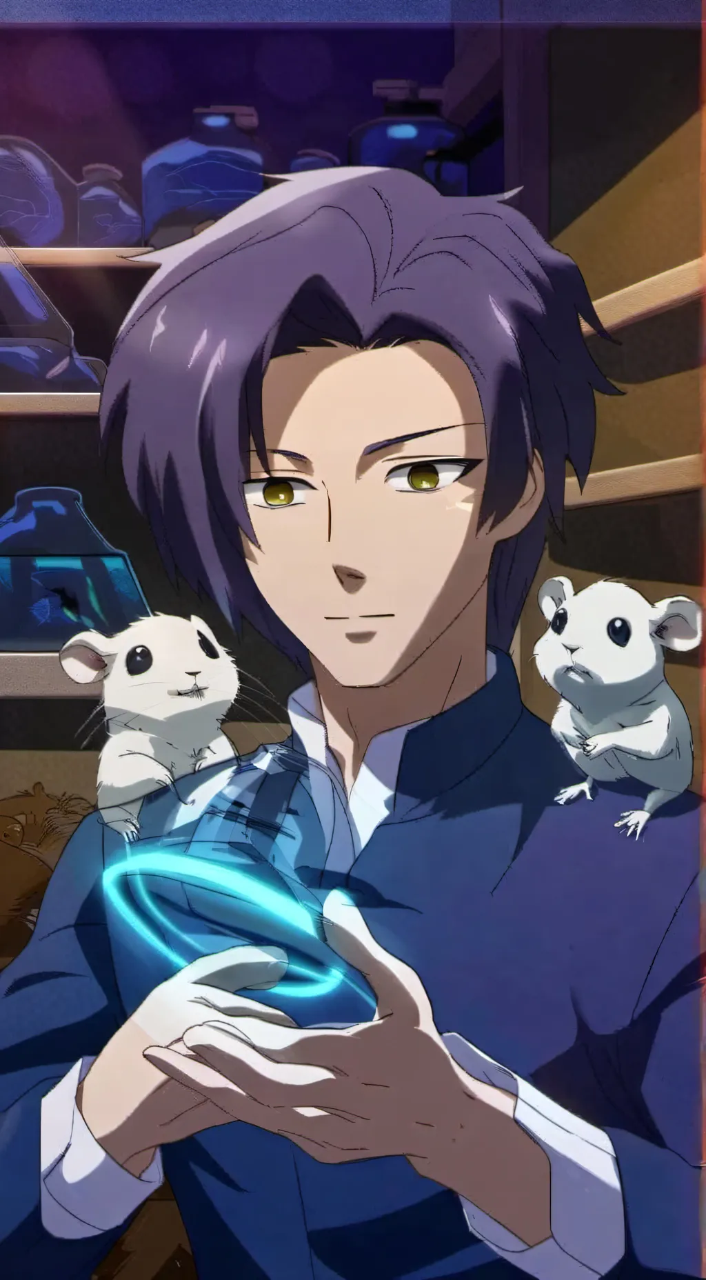 ai character: Lumix background