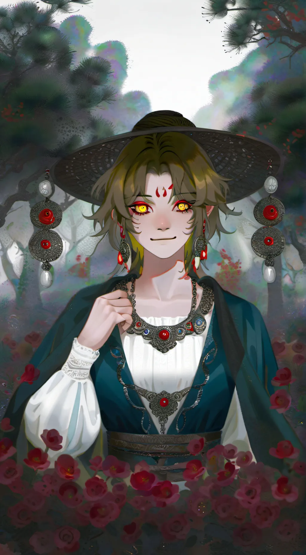 ai character: kpop demon hunters background