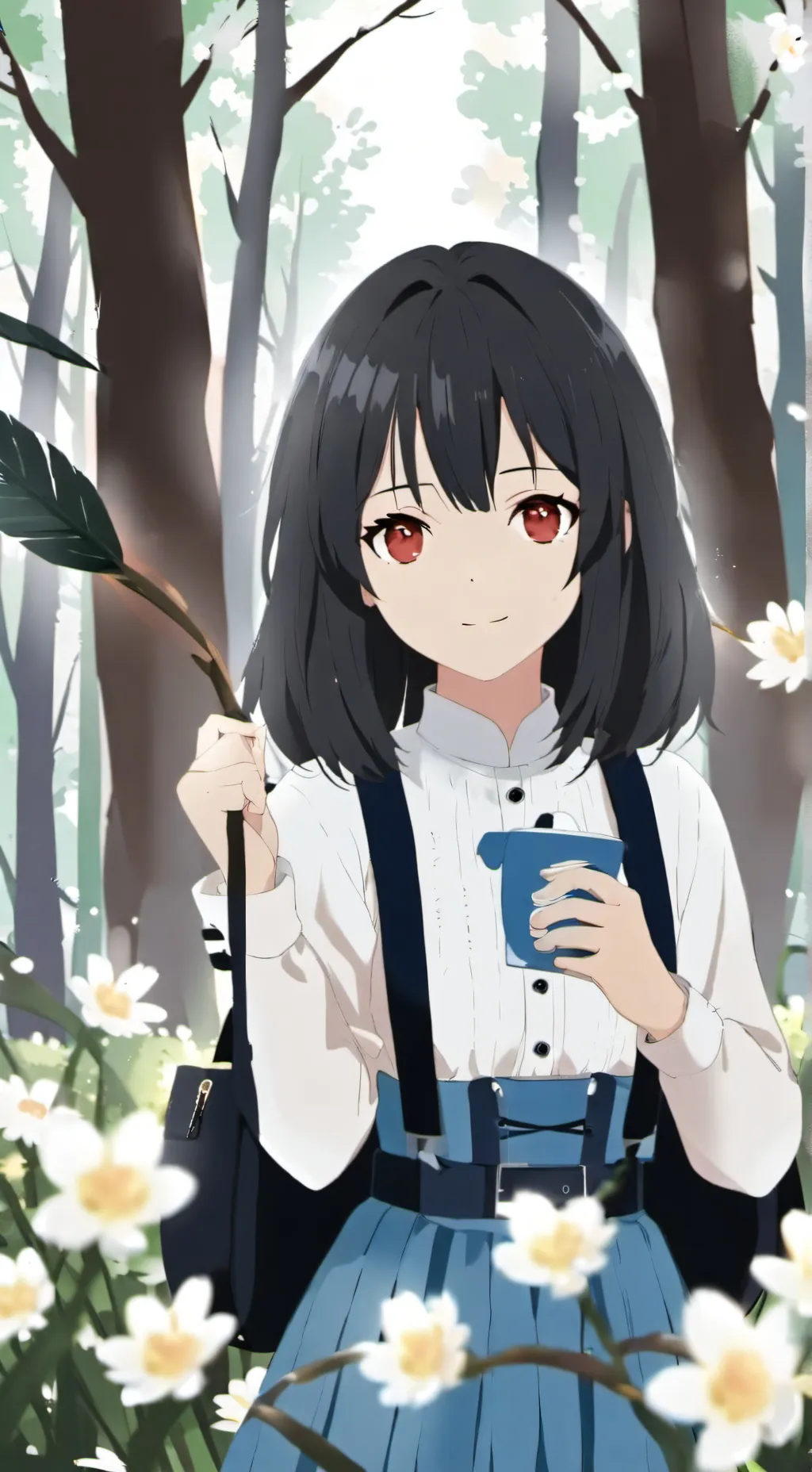 ai character: YASHI®O  background