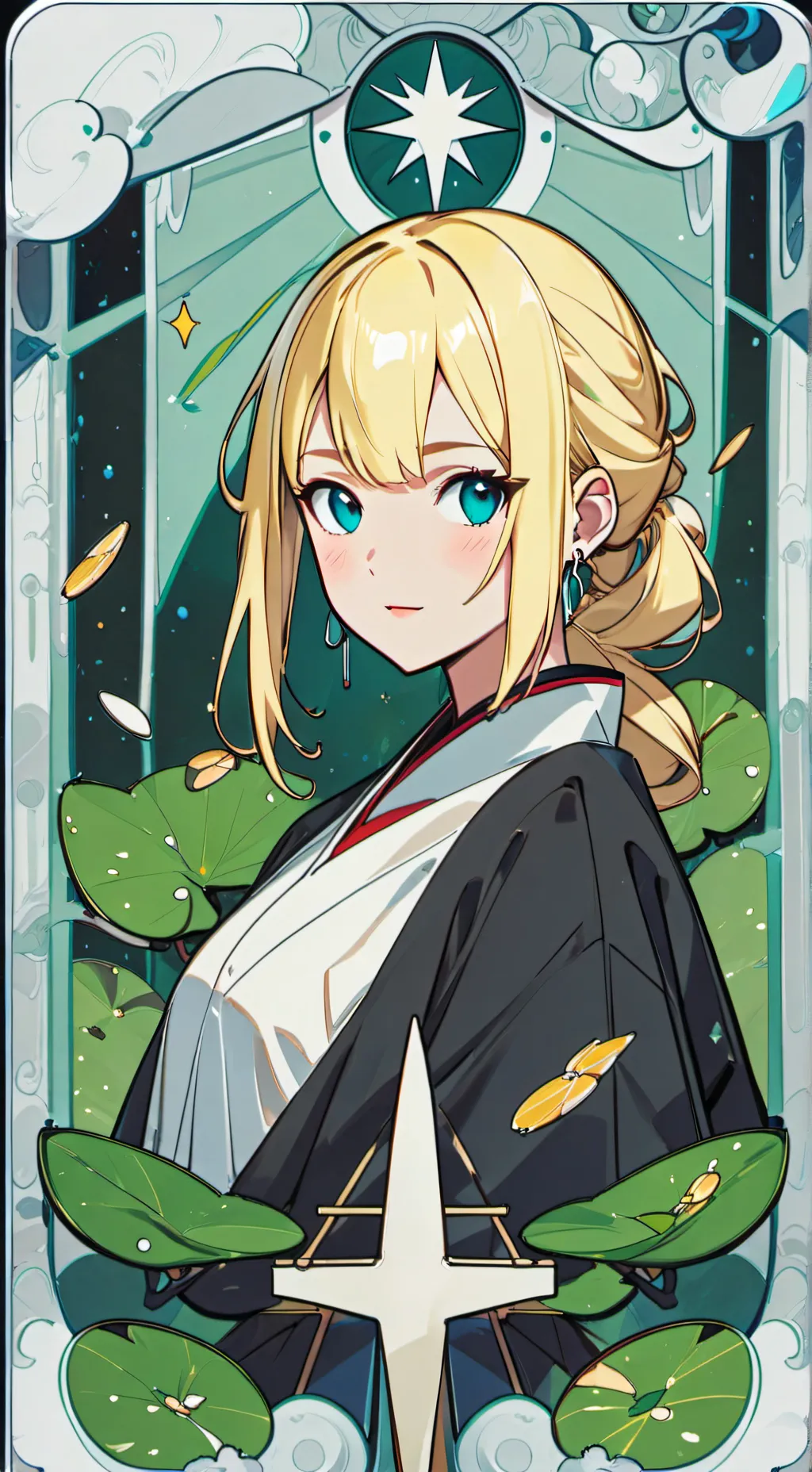 ai character: Lizzie leigthon background