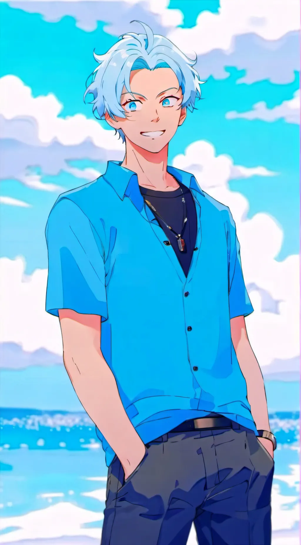 ai character: Oboro  background