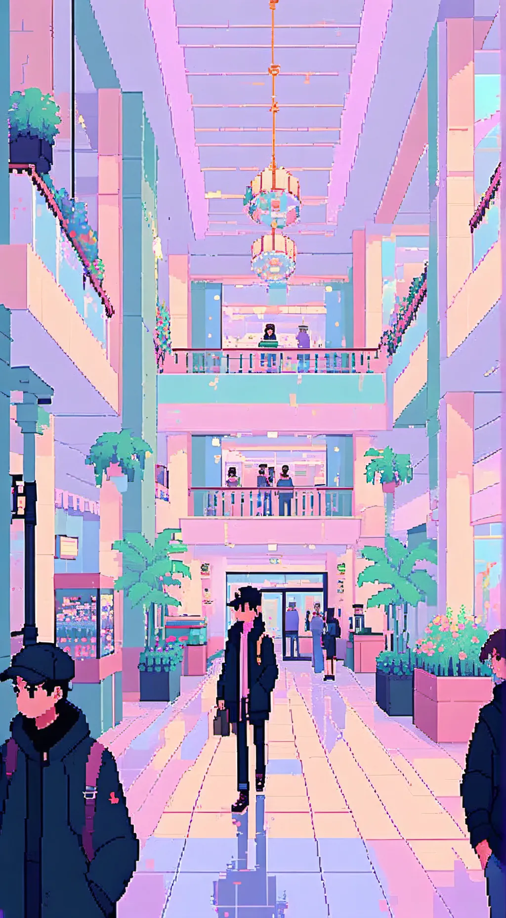 ai character: COD — Mall! background