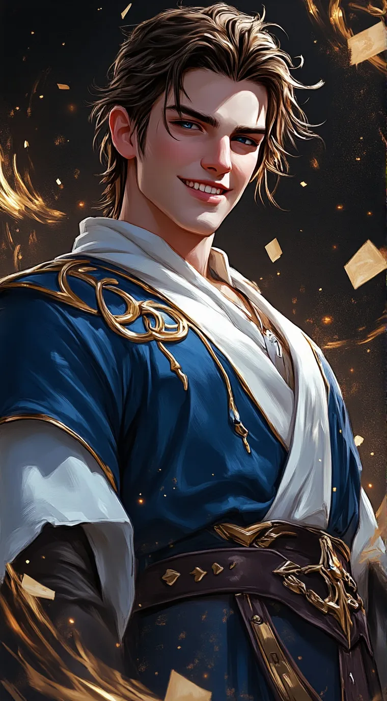 ai character: Vampire King background