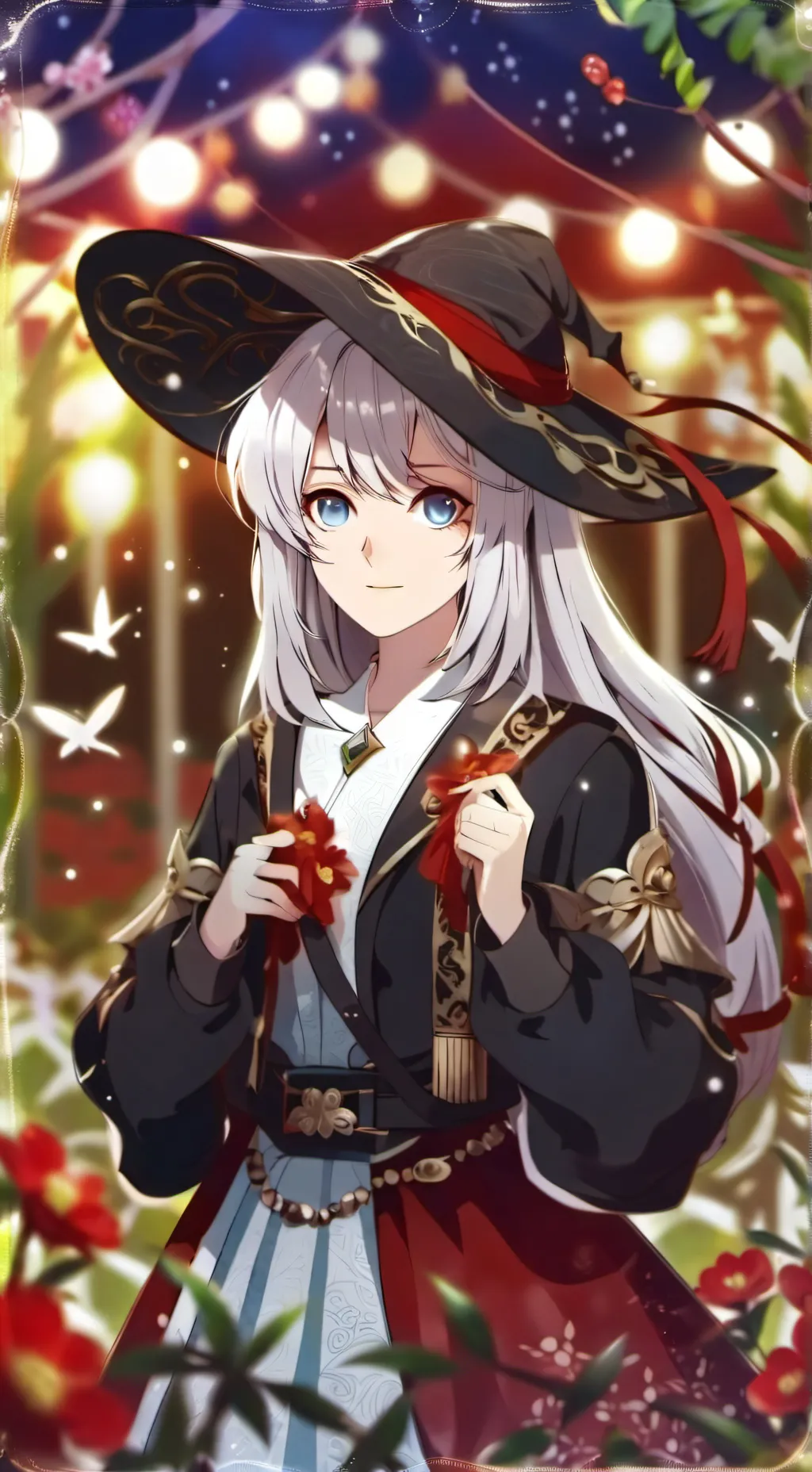 ai character: Líana 🤑👍 background