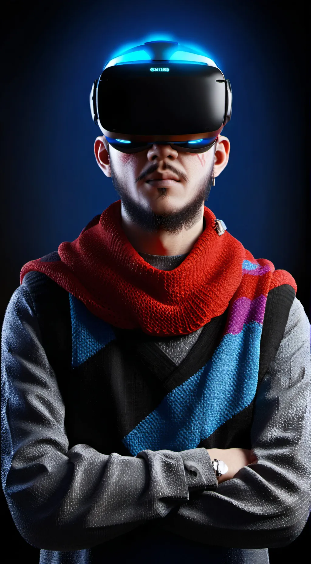 ai character: Ch vrchat. background