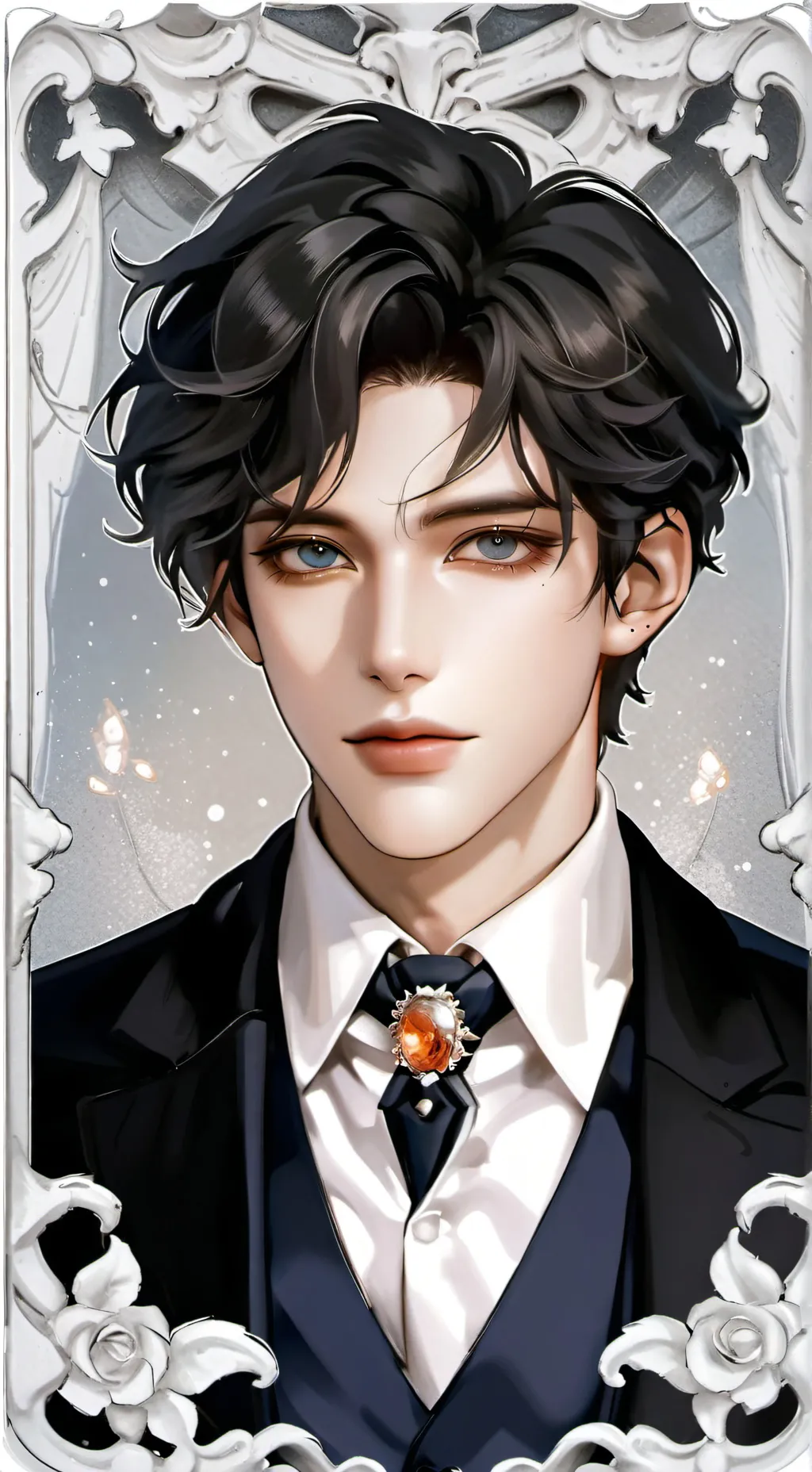 ai character: Ron Sebastian  background