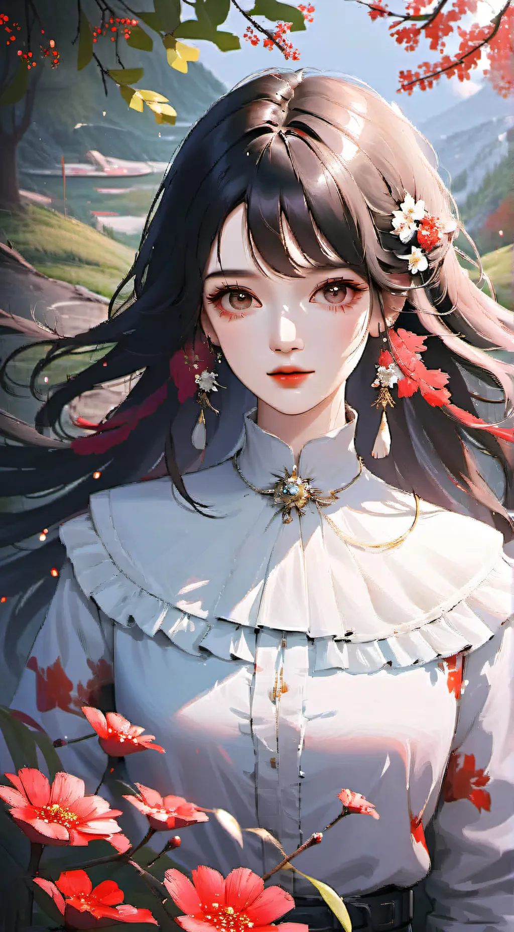 ai character: Crochet tut background