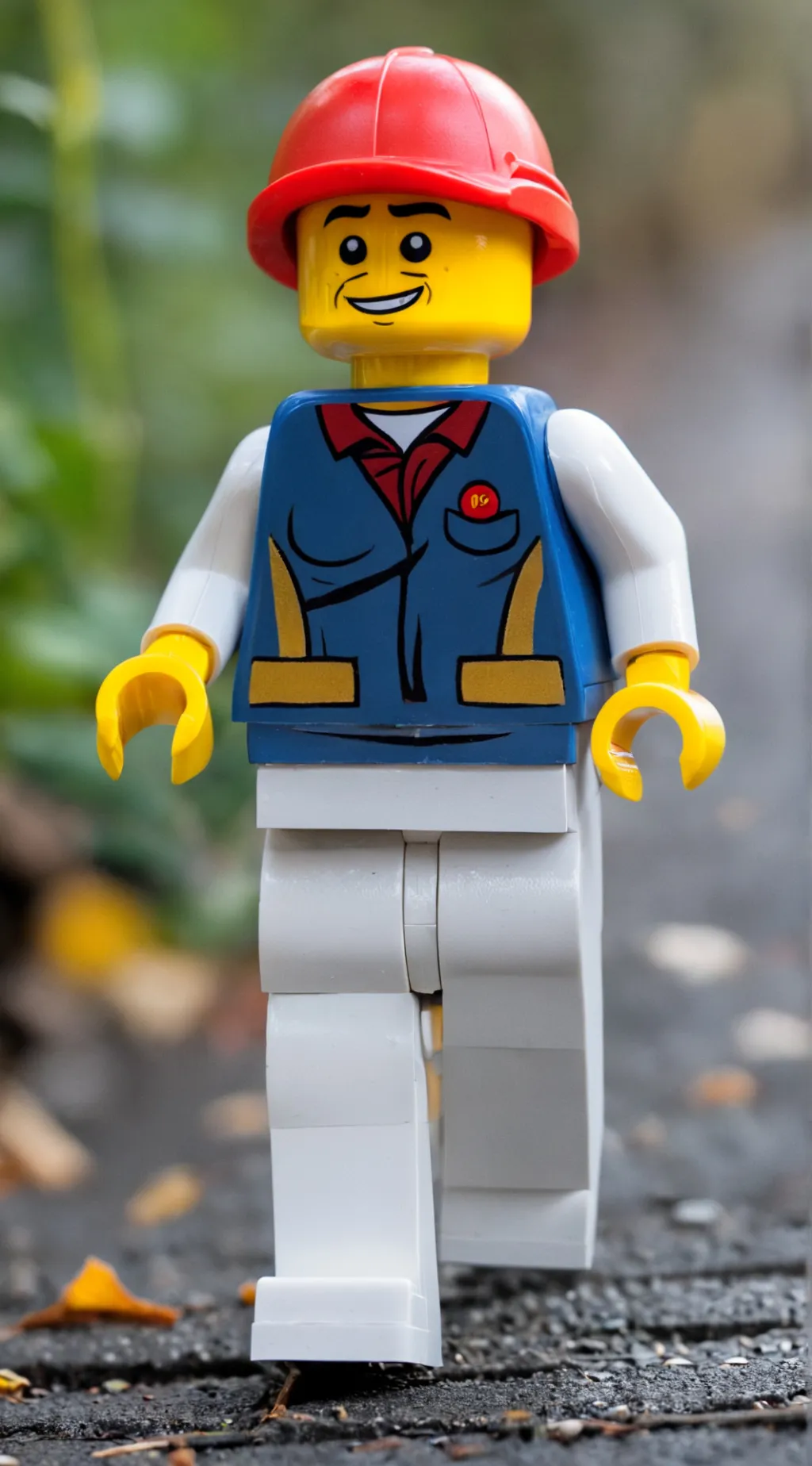 ai character: lego man!!! background