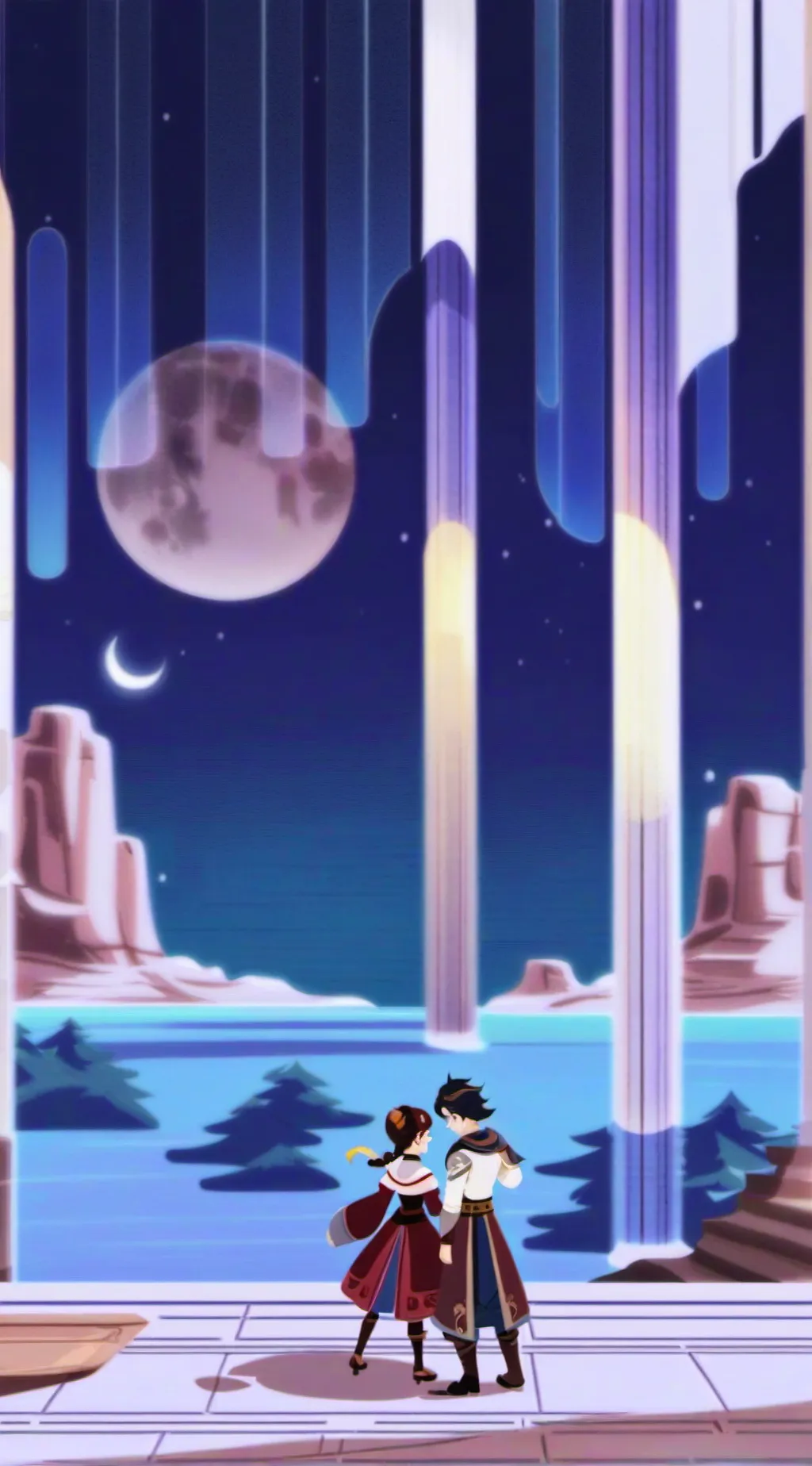 ai character: Twice  background