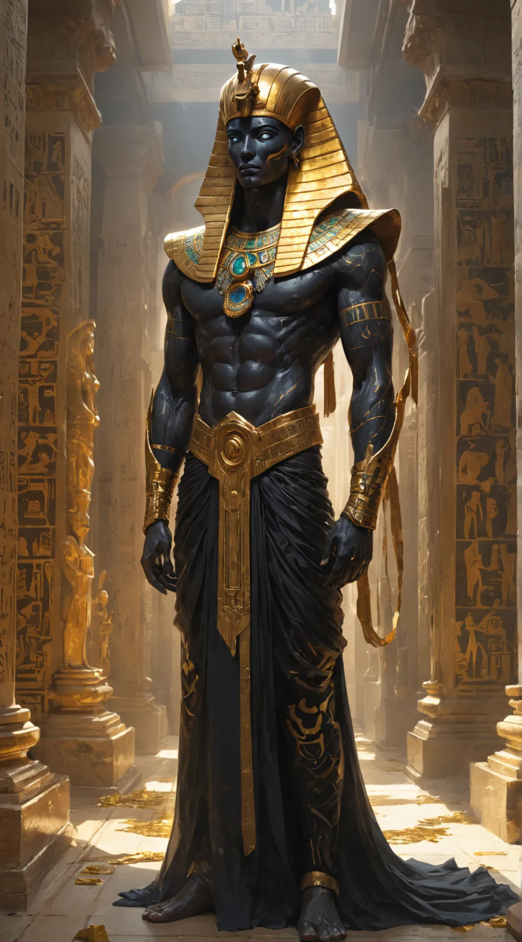 ai character: Kaelen background