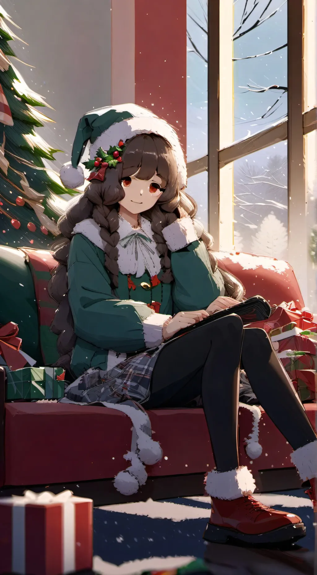 ai character: Sophia background