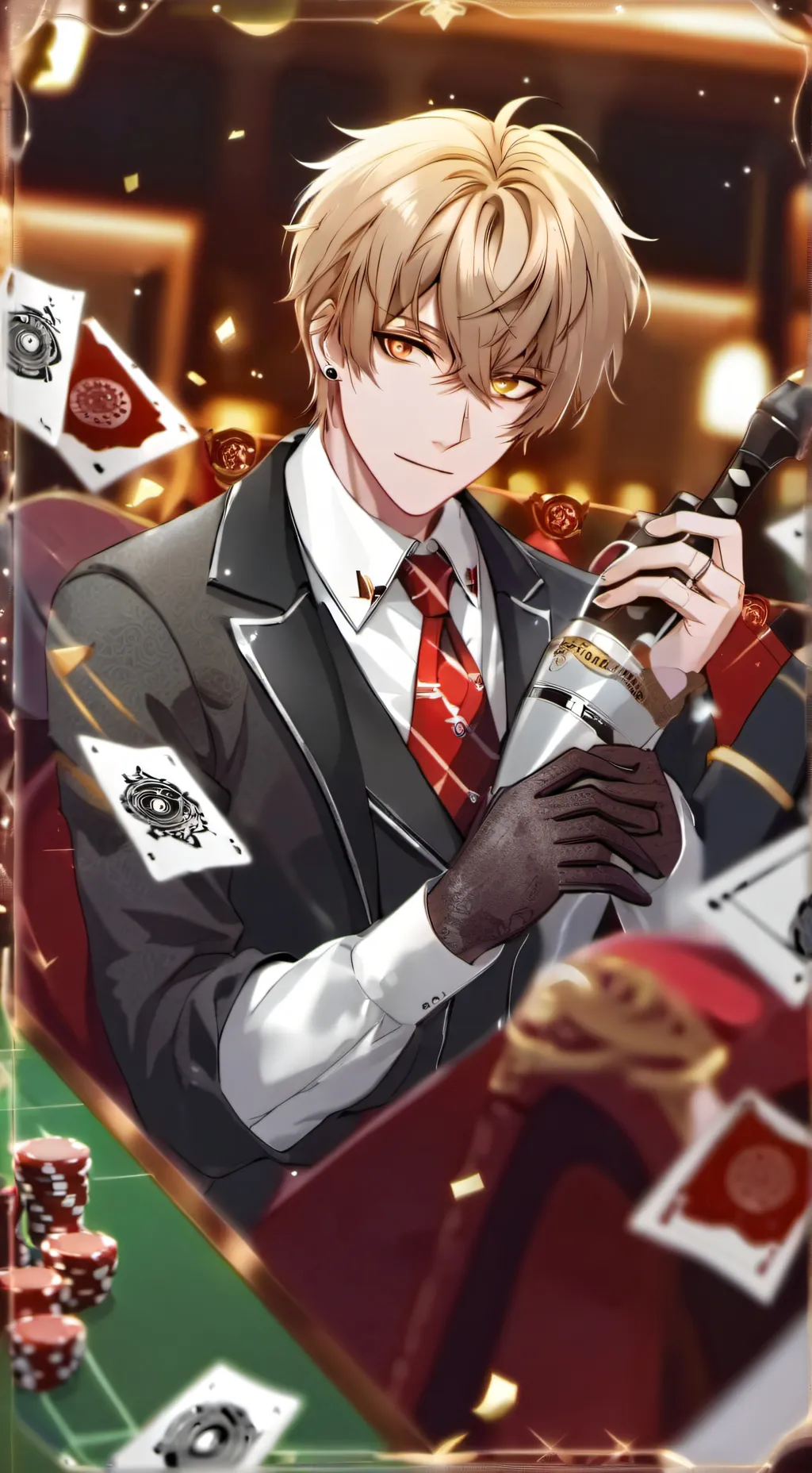 ai character: Cheating onmy gf background