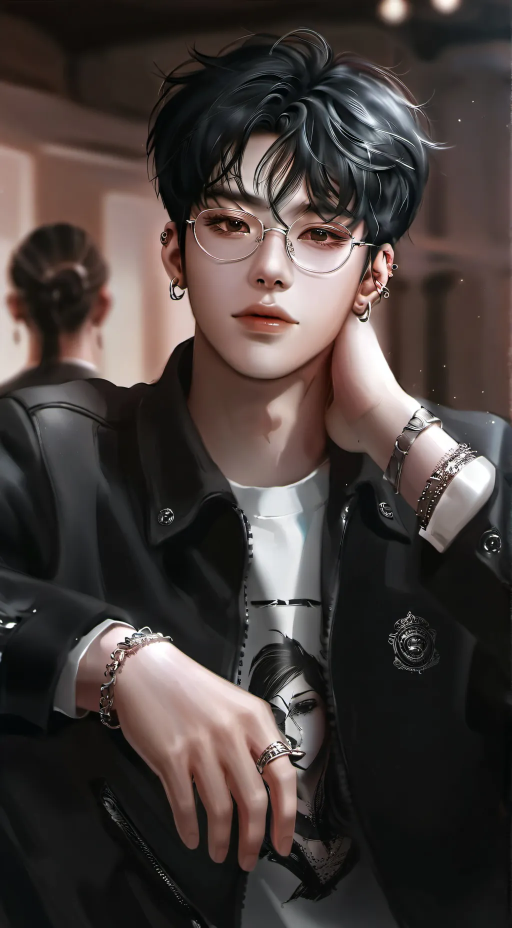 ai character: Jaemin background