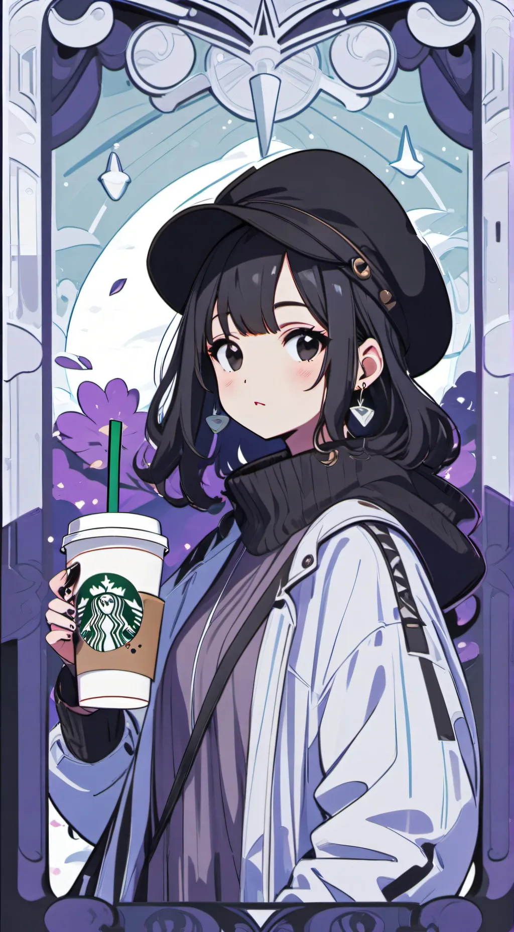 ai character: Akari background