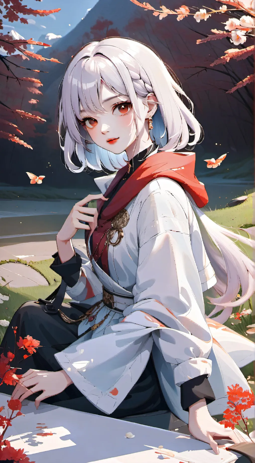 ai character: Keigo Takami  background