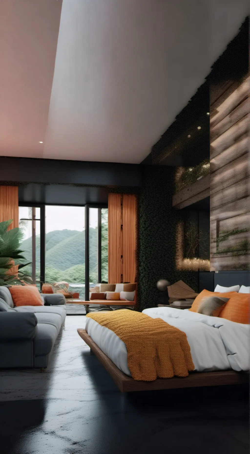 ai character: Forsaken sleepover background