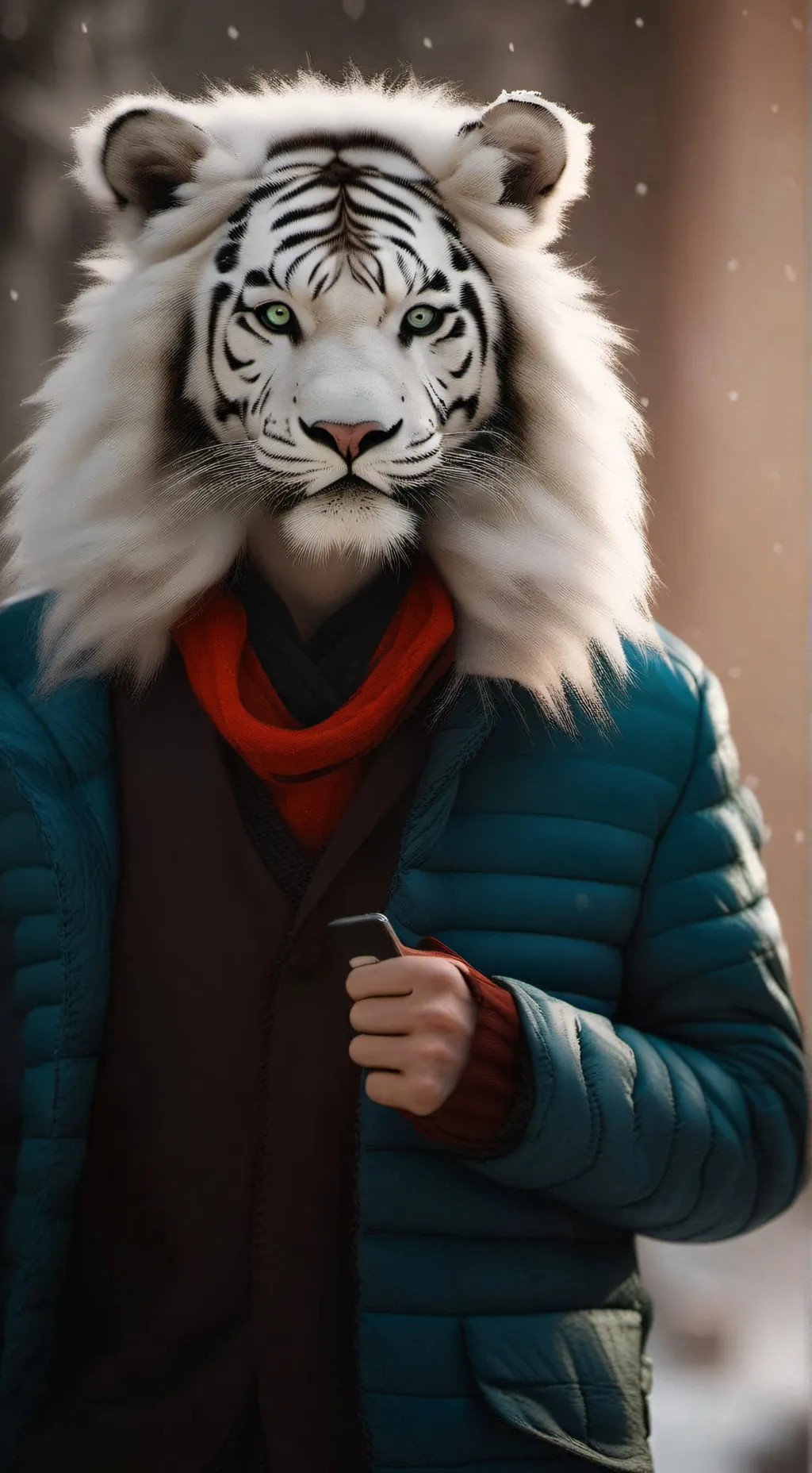 ai character: тигр- Лавр background