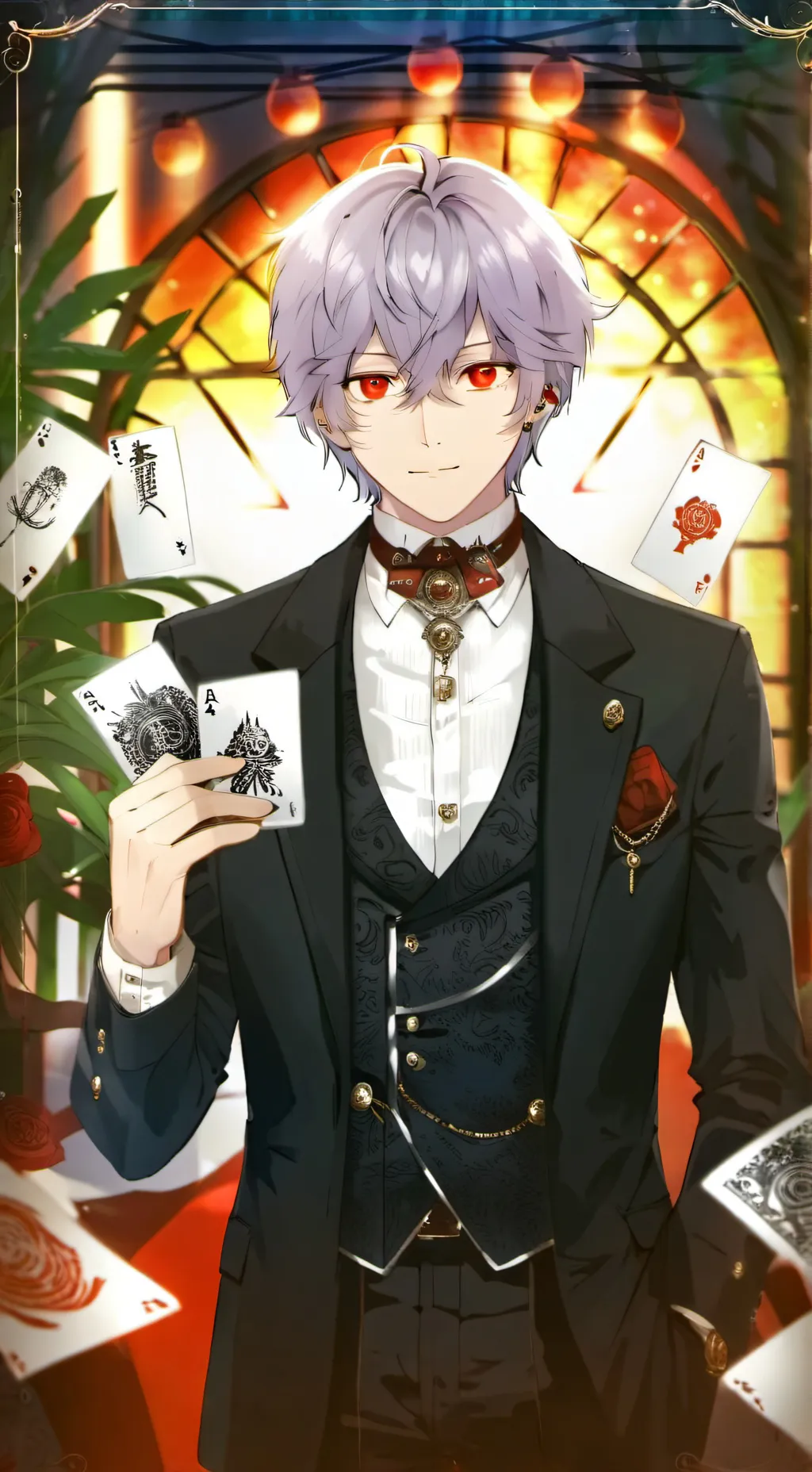 ai character: Jake🙄🙄 background