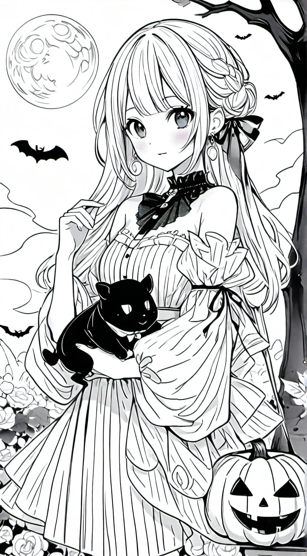 ai character: lily background