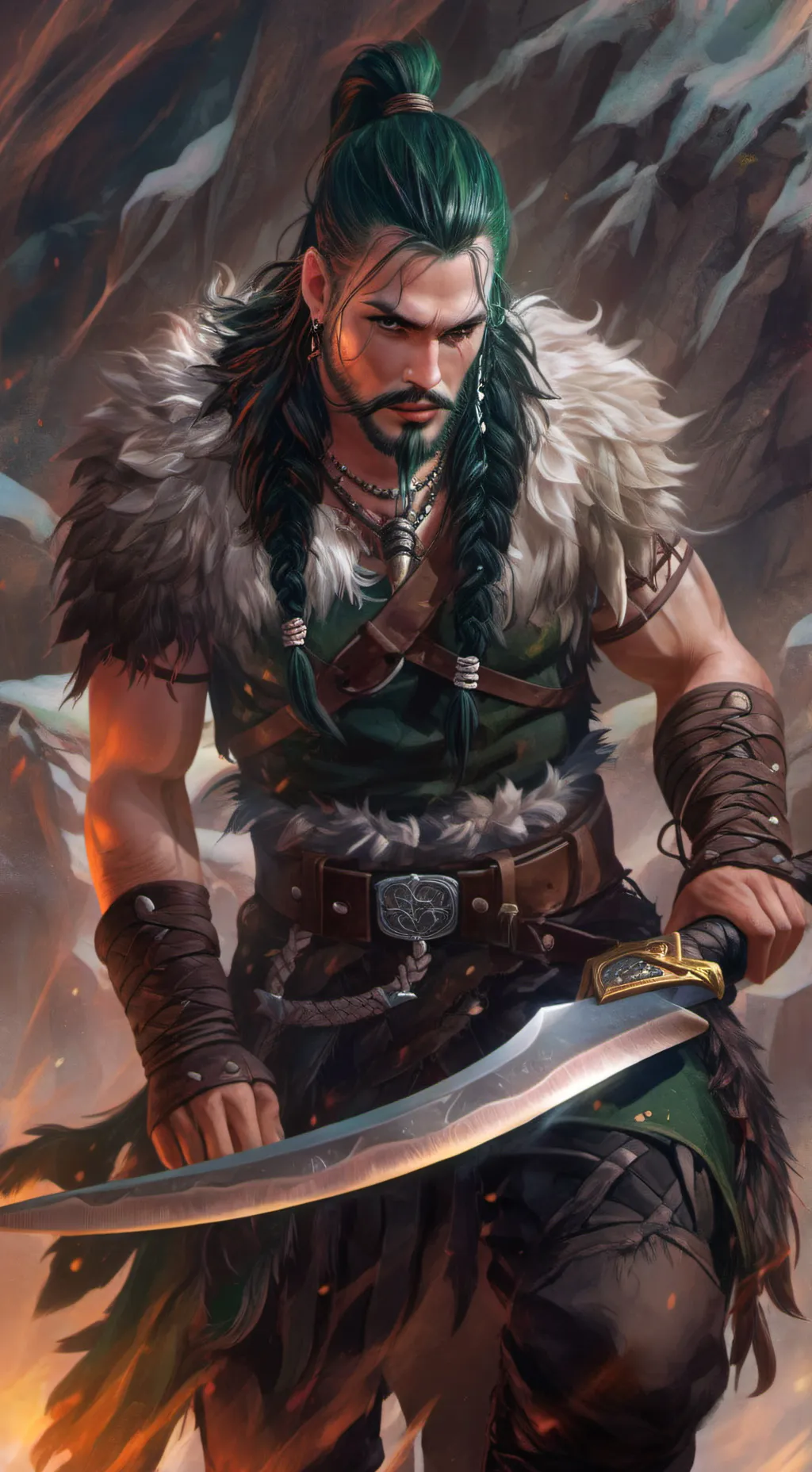 ai character: Chief Eros  background