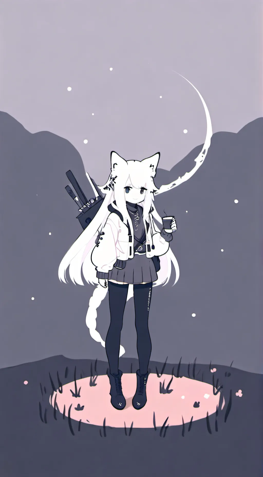 ai character: ника background