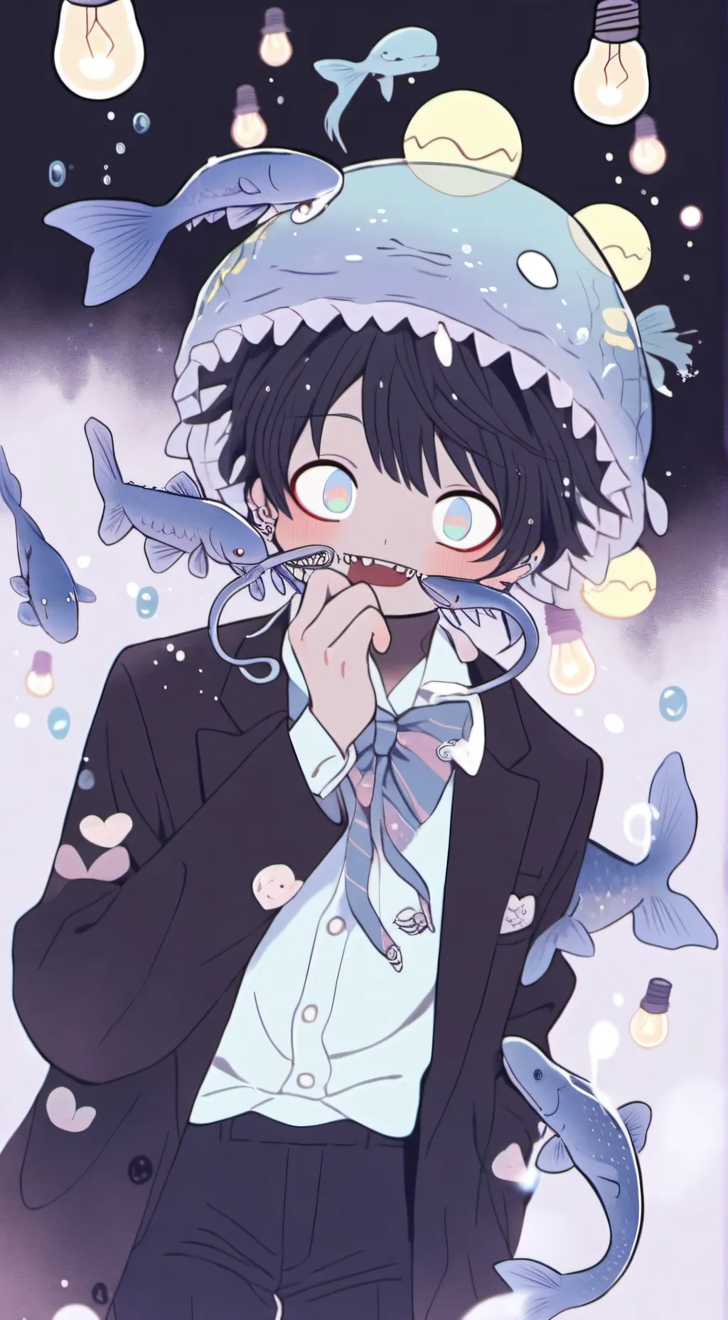 ai character: sebastian :)  background