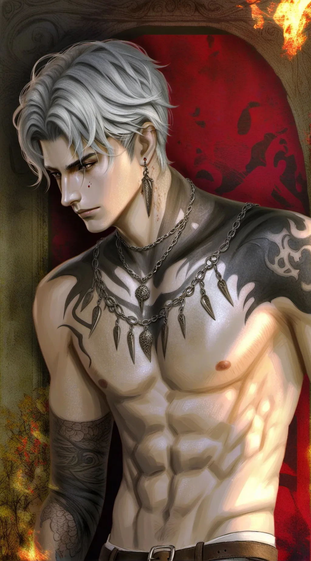 ai character: Alexander Michael background