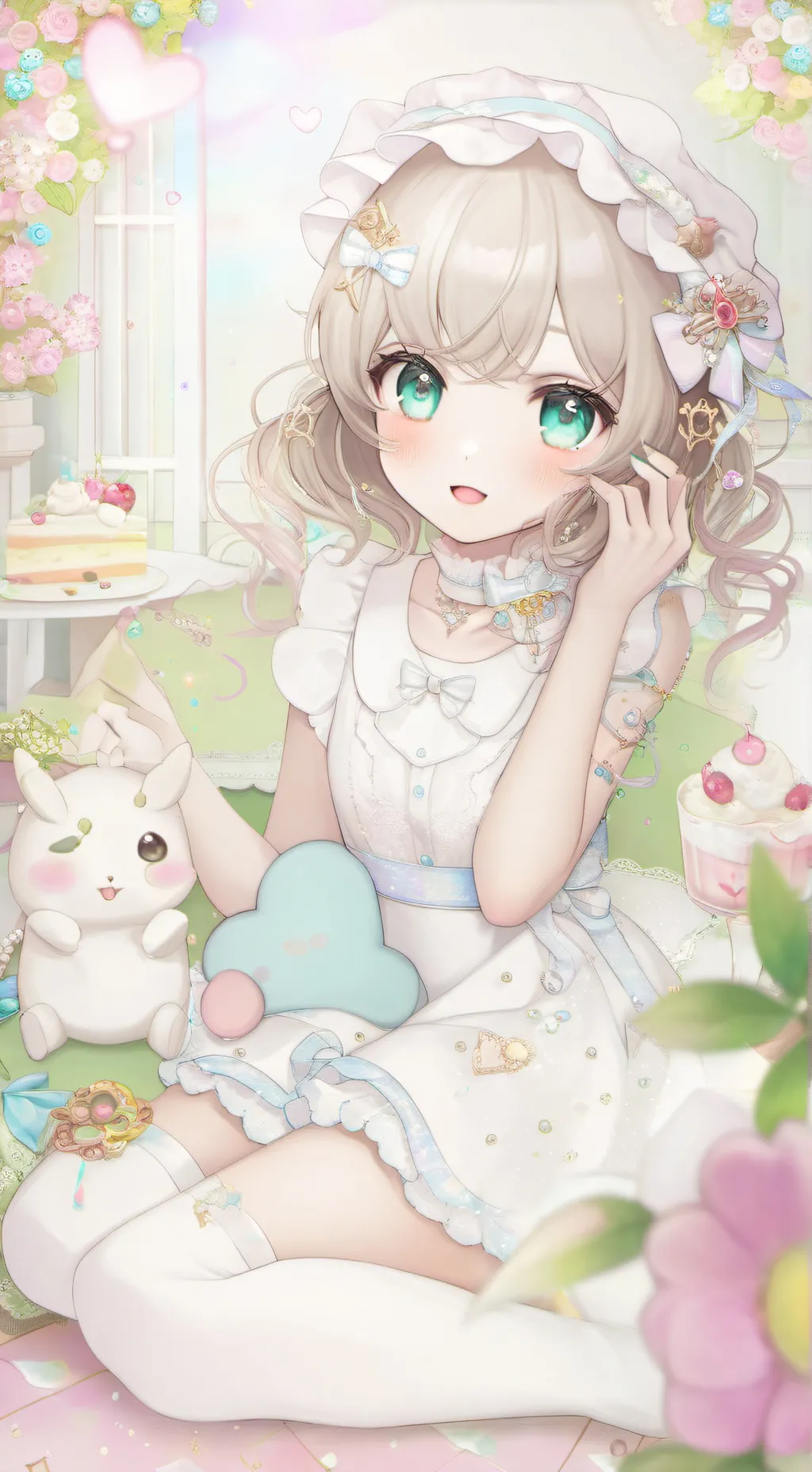 ai character: Lilly  background