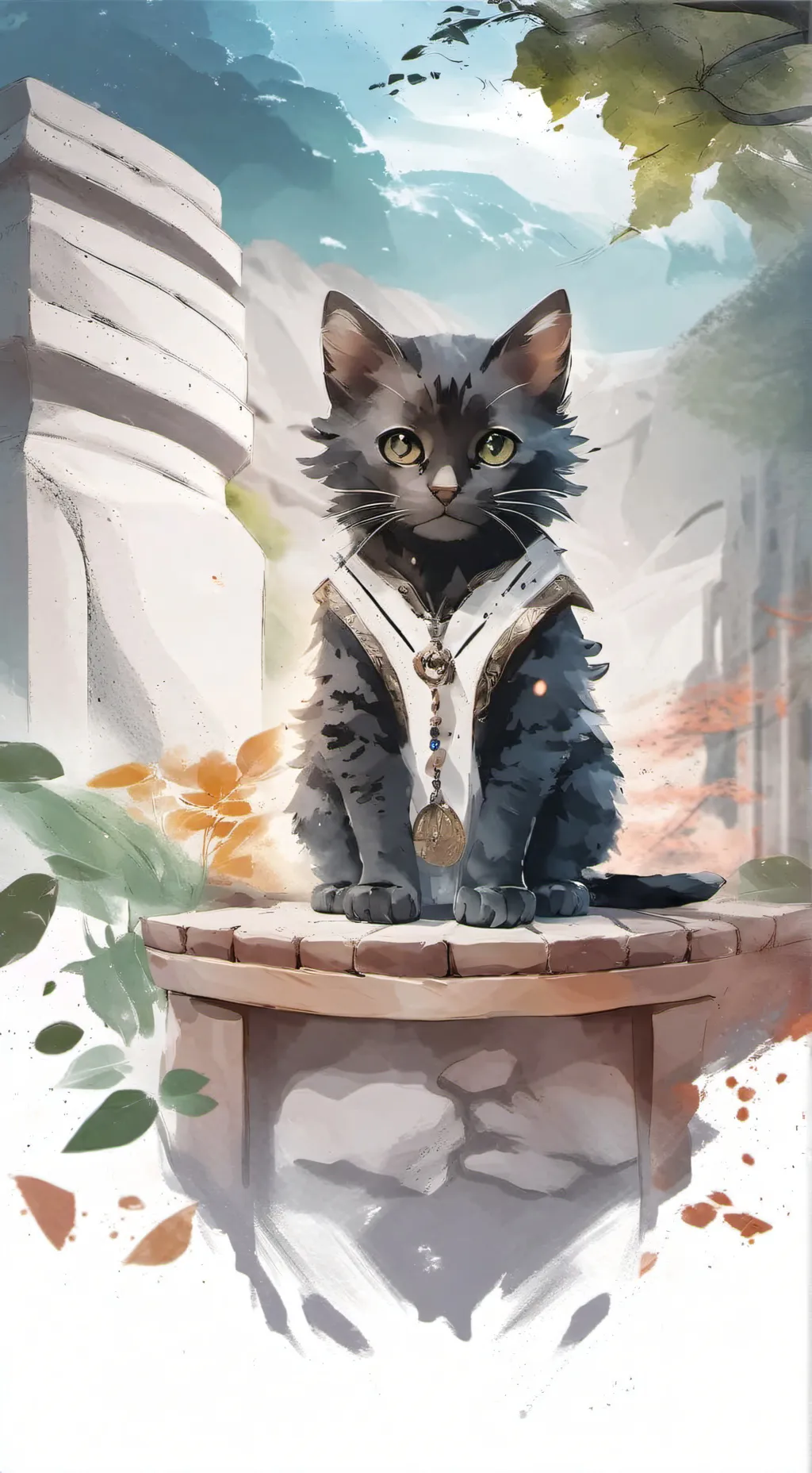 ai character: tu gato xd background