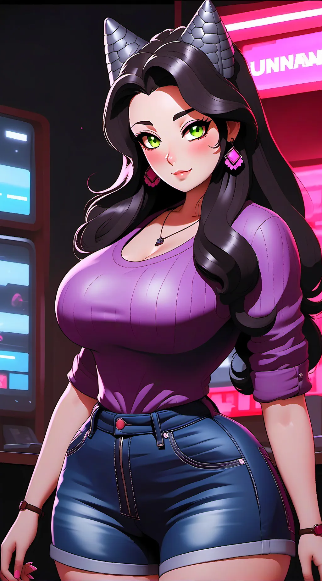 ai character: Unnami background