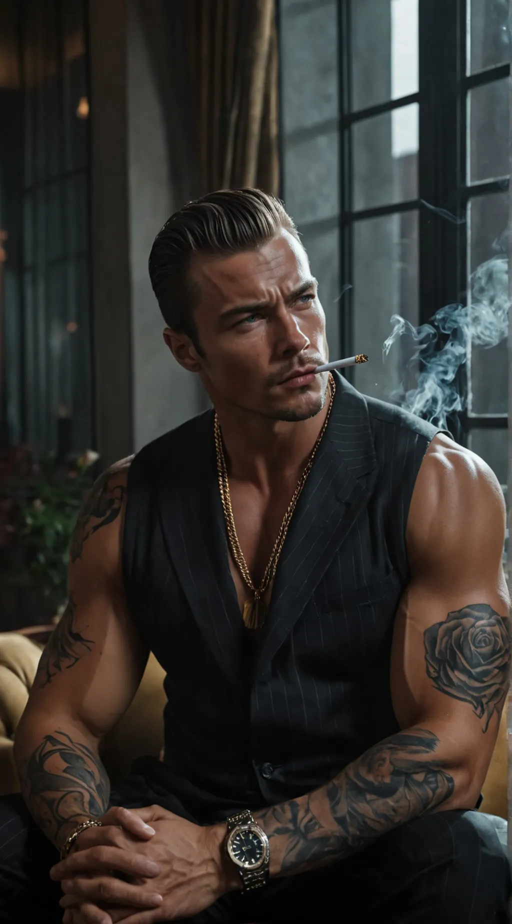 ai character: Adolf Ludwig background