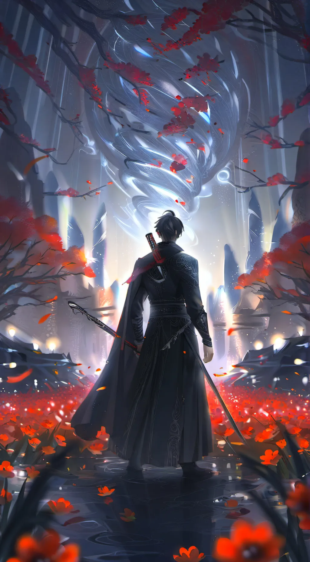 ai character: Forsaken background