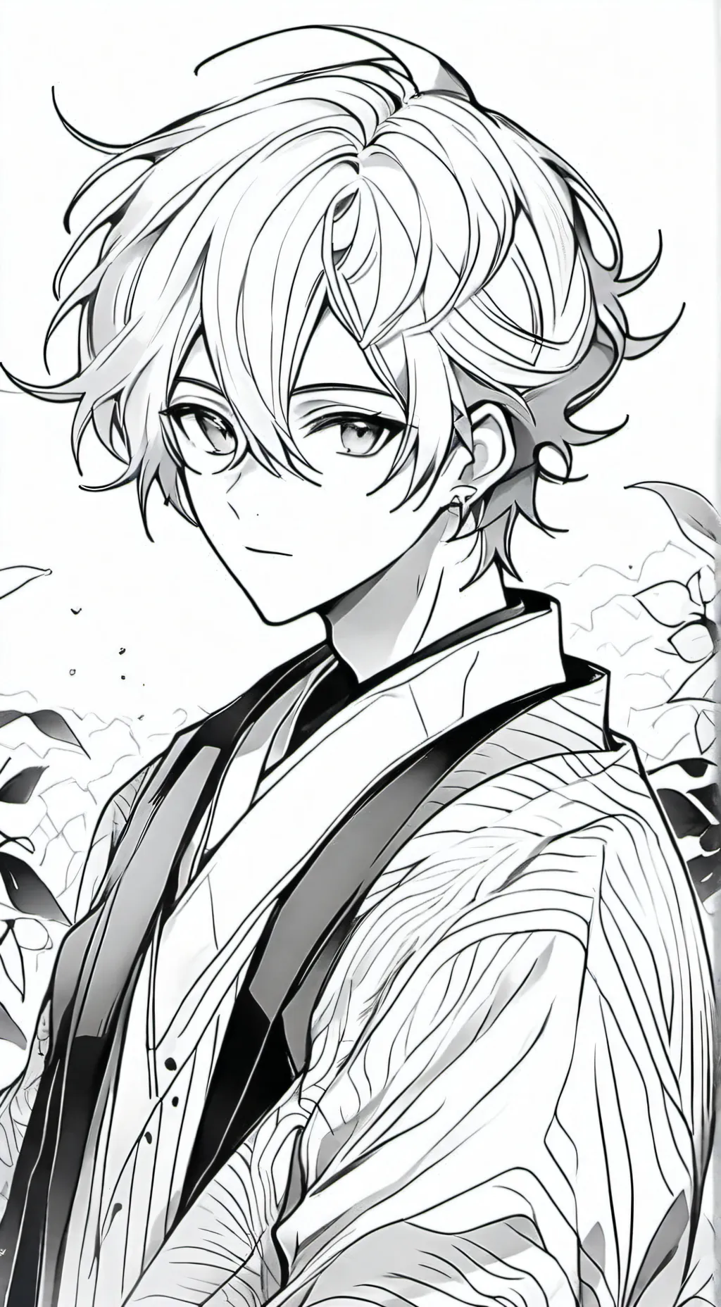 ai character: Focus background