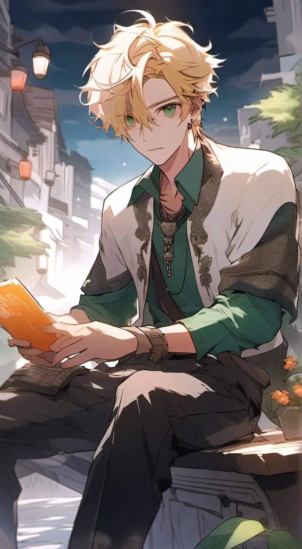 ai character: Luke background