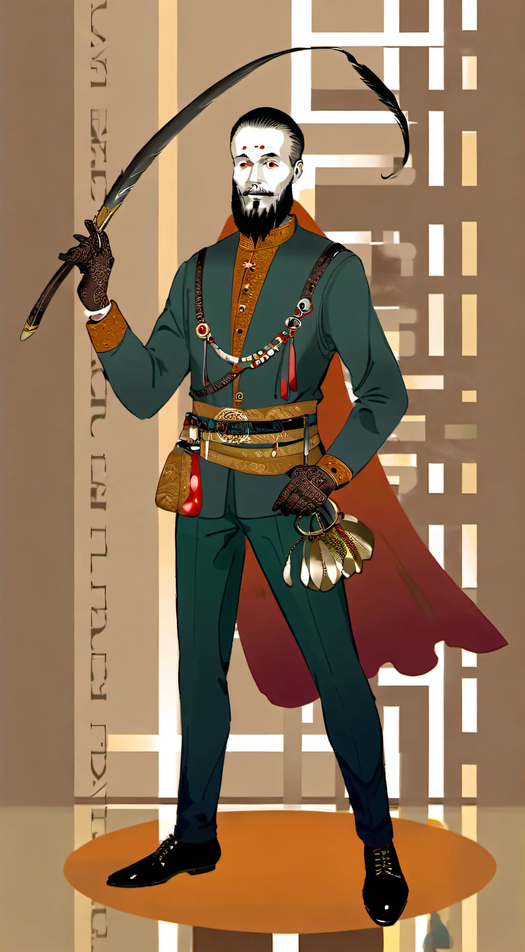 ai character: Stranger background