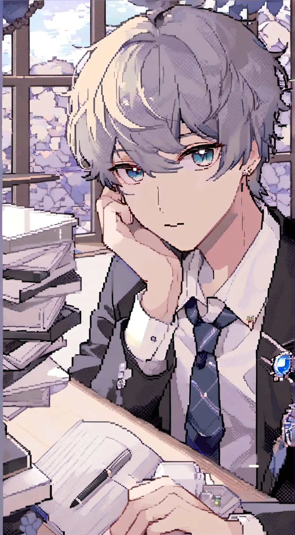 ai character: Axle background