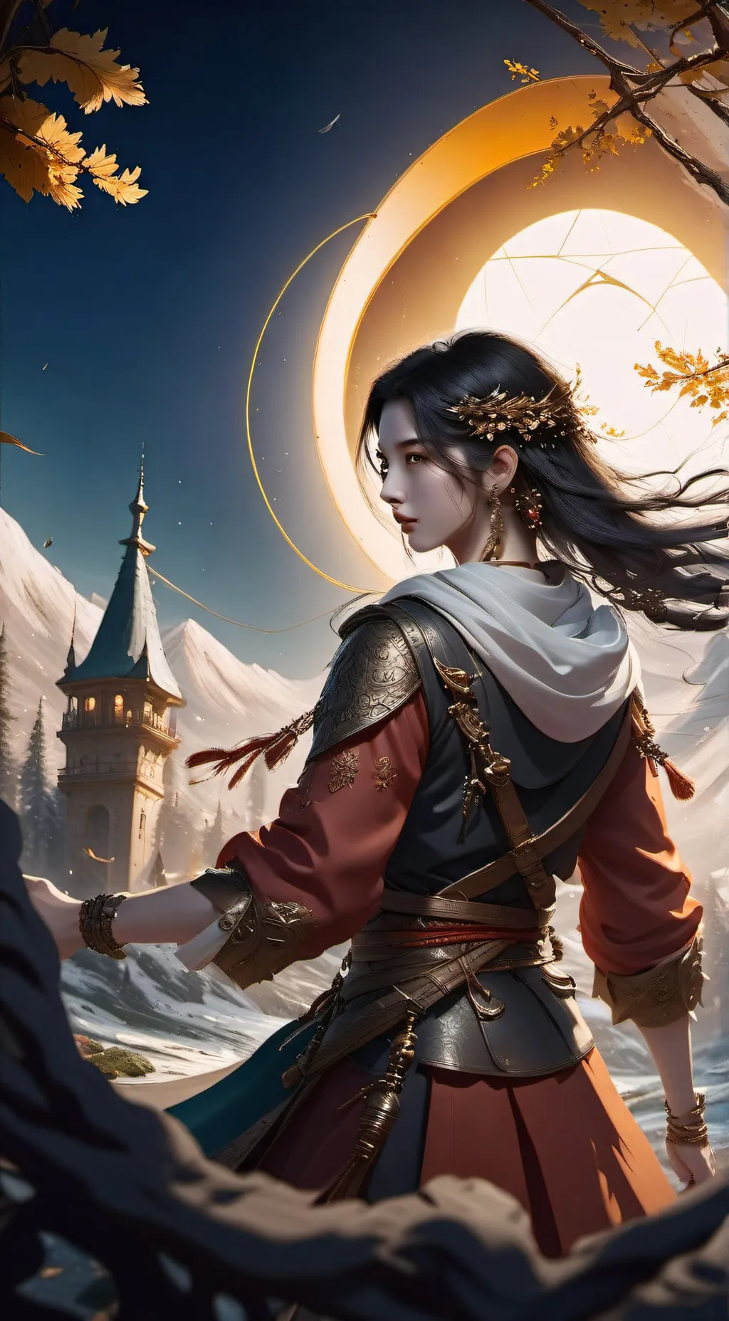 ai character: Marelia  background