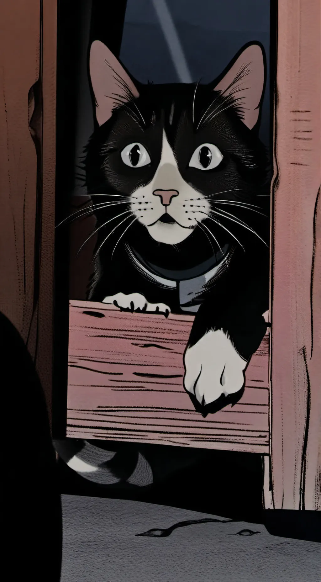 ai character: cat background